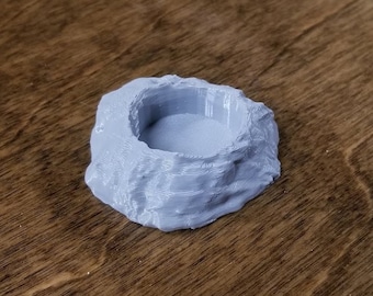 Gecko Realistic Faux Rock Calcium Bowl