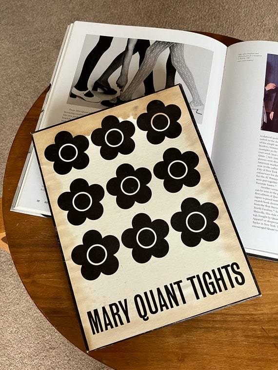 Vintage Mary Quant Silver Tights