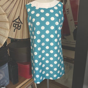 Vintage 1960s Spotted Dress