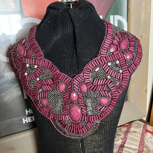 Vintage Style Biba Collar