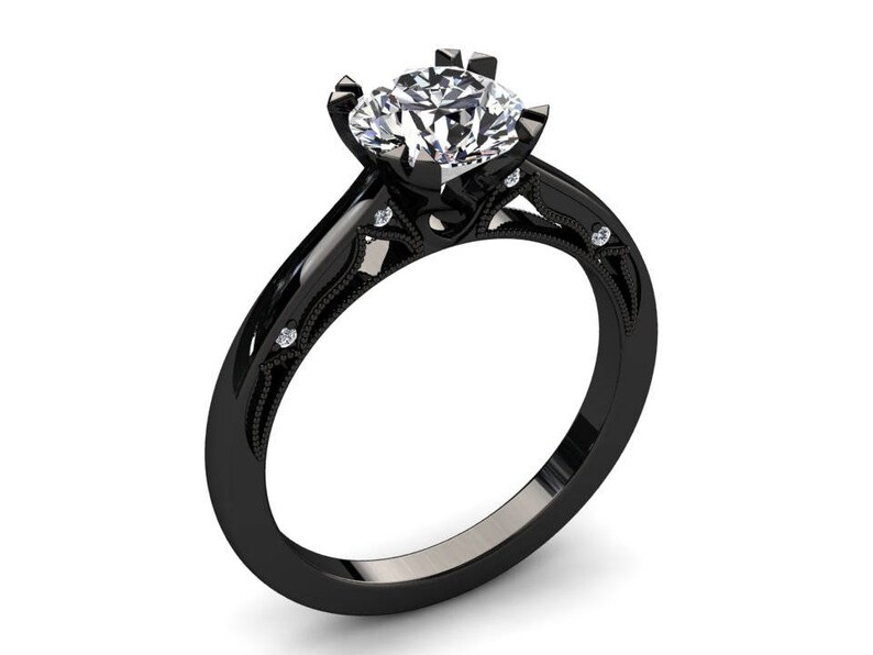 Can't Stop Your Shine 1 Carat Moissanite Ring main image 0