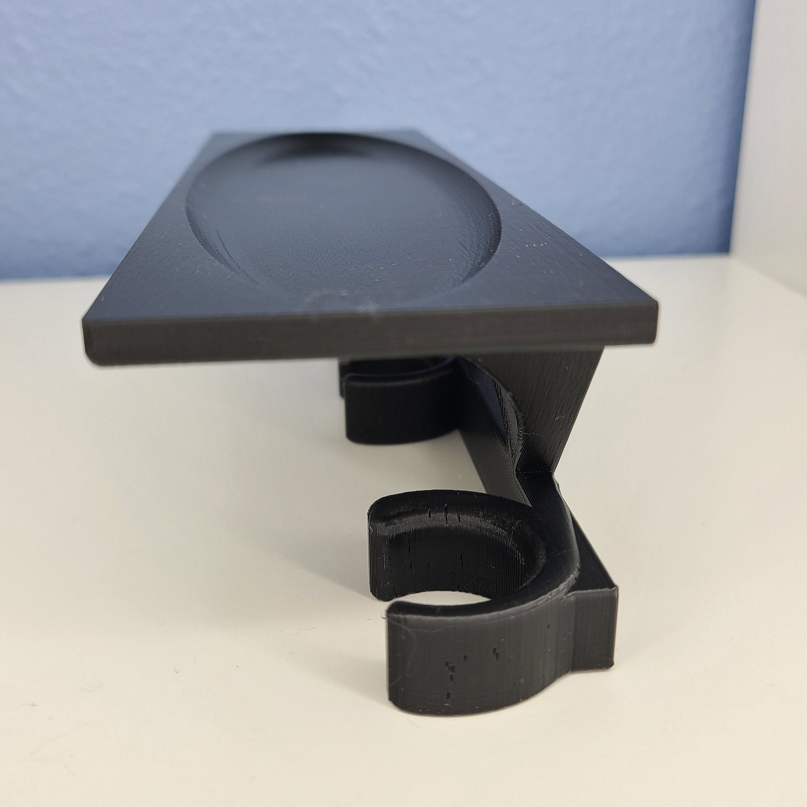 Juggling Prop Club Holder Rack With Shelf for Juggling Balls 3D Print