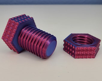 Fidget Bolt - Hexagon Fidget Twisting Toy