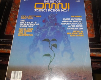 80s Magazine Best of OMNI Science Fiction No 4 1982