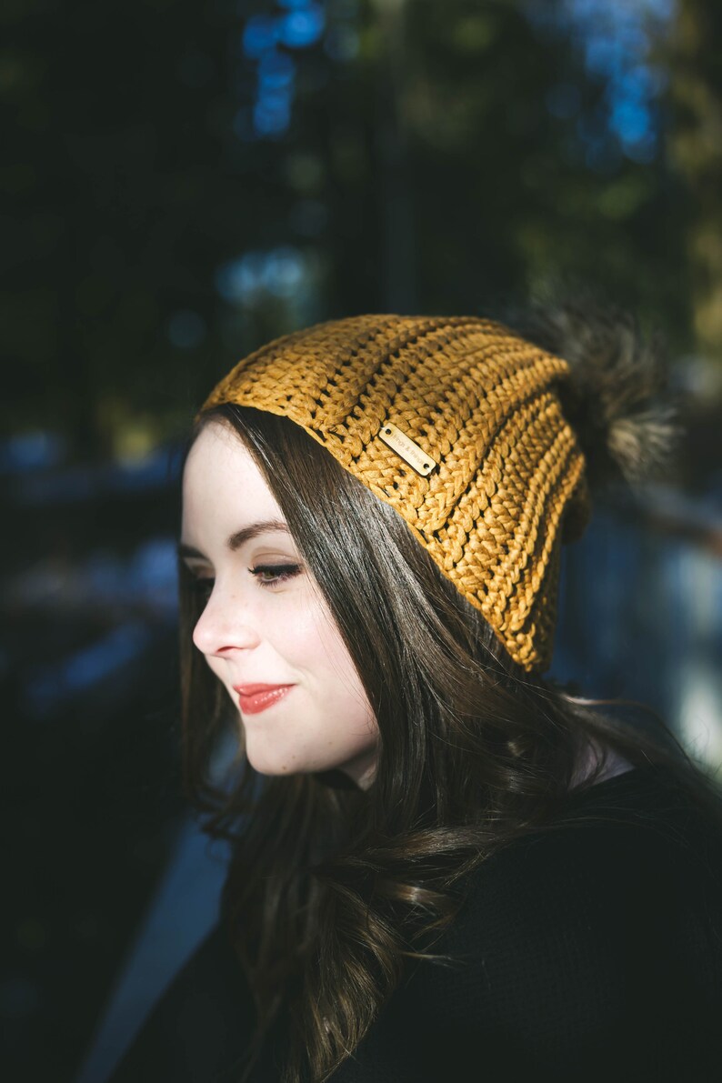 The Dreamer Beanie Crochet Pattern Crochet Beanie Pattern Beanie Pattern Toque Pattern PATTERN ONLY image 2