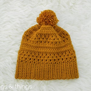 The Great Canadian Beanie Crochet Toque PATTERN Beanie Pattern Toque Pattern Crochet Pattern image 5