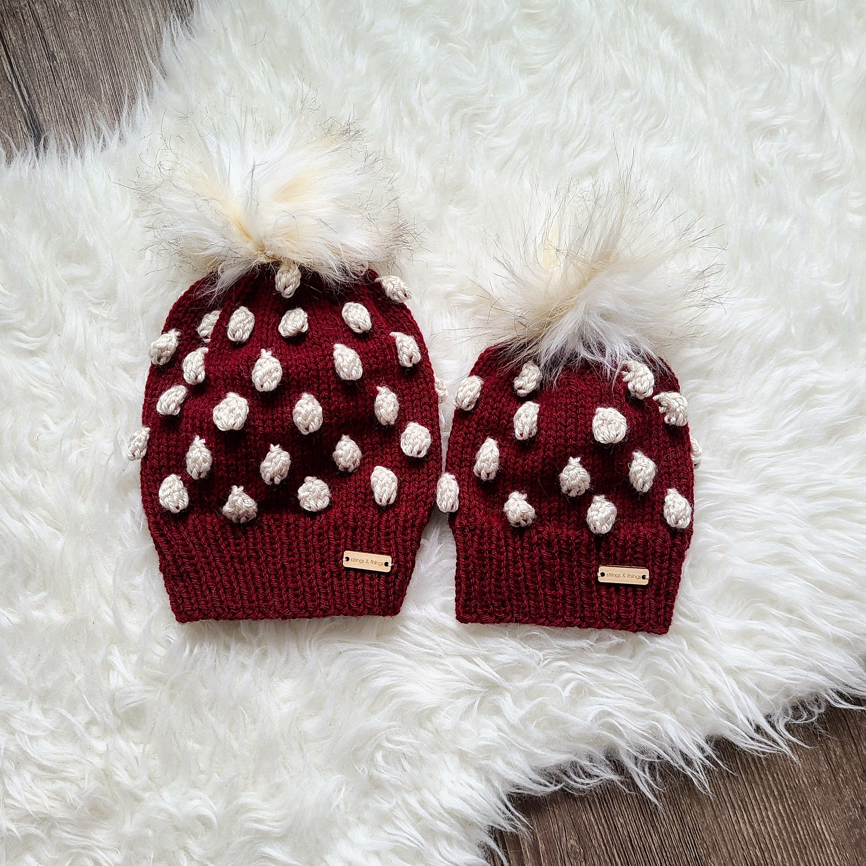 The Gumdrop Toque Bobble Knitting Pattern | ** PATTERN ONLY ** - Etsy