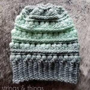 The Cheam Toque Crochet Pattern Toque Pattern Hat Pattern image 2