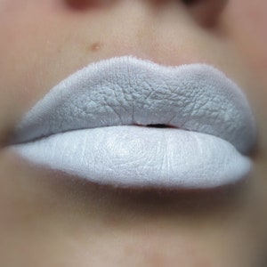 Truth - Matte White Lipstick - Natural Gluten Free Handmade Cruelty Free