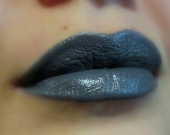 lip matte c grey Gravity - Gray Creamy Lipstick - Natural Gluten Free Handmade Cruelty Free Wearing up to 8HRS Non Gray Waterproof Liquid Lipstick –