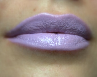 Sevilya - Light Purple Lilac No Shimmer Creamy Lipstick - Natural Gluten Free Handmade Cruelty Free