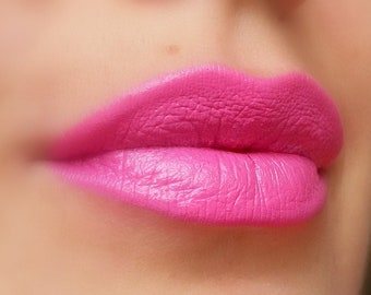 Sensation - Pink No Shimmer Creamy Lipstick - Natural Gluten Free Handmade Cruelty Free