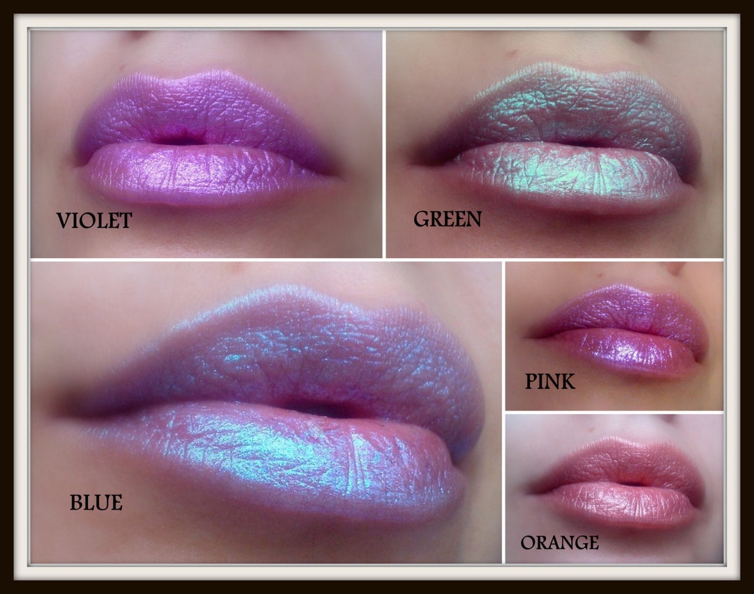 Blue sale purple lipstick