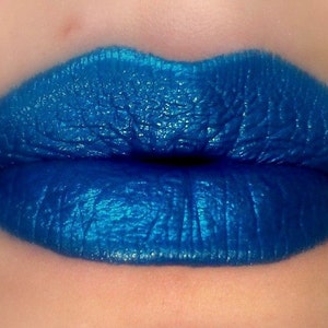 Risqué - Blue Creamy Lipstick - Natural Gluten Free Fresh Handmade