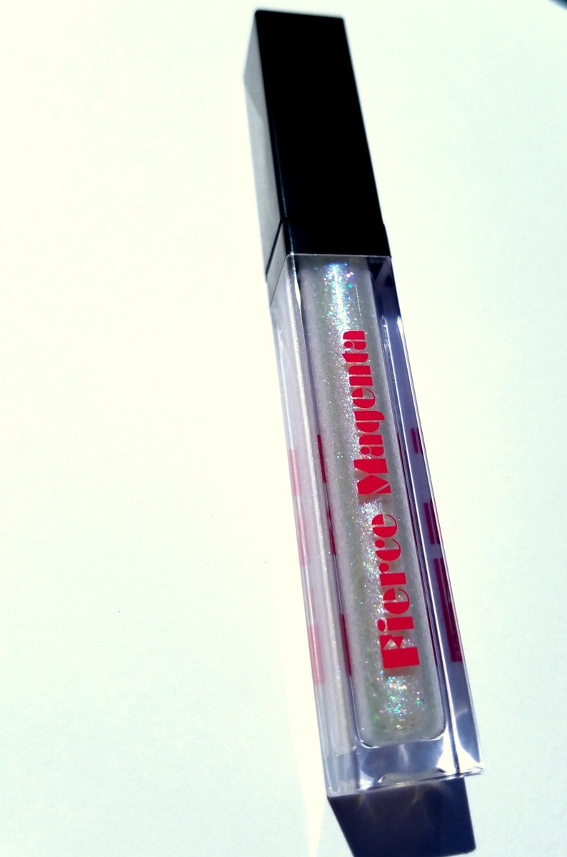 Diamond Cluster Clear Lipgloss with Glitters image 4