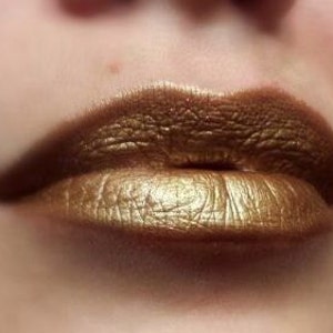 Polished Bronze - Soft Bronze Lipstick - Natural Gluten Free Fresh Handmade