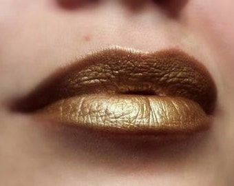 Polished Bronze - Soft Bronze Lipstick - Natural Gluten Free Fresh Handmade