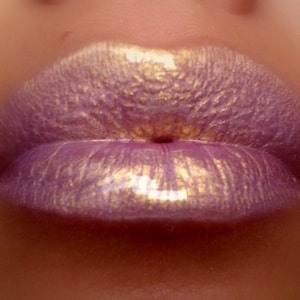 AstroPink - Golden Pink Duochrome Lip gloss Vegan - Gluten Free - Fresh - Handmade Cruelty Free