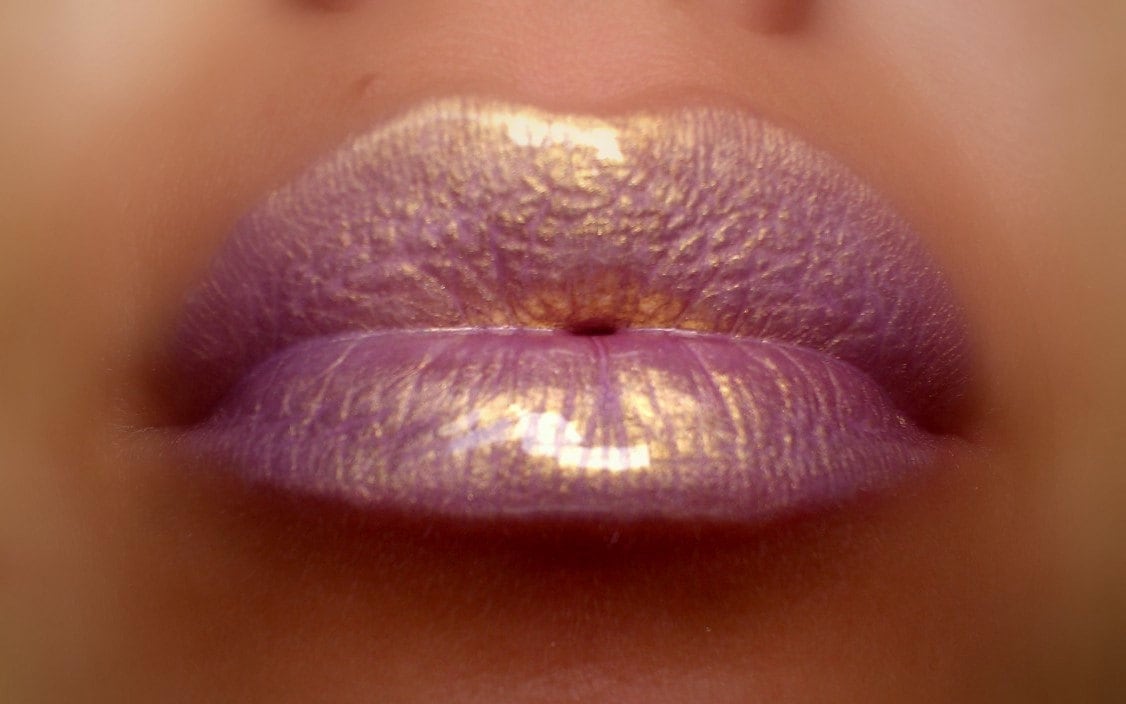 AstroPink - Golden Pink Duochrome Lip gloss Vegan - Gluten Free - Fresh - Handmade Cruelty Free