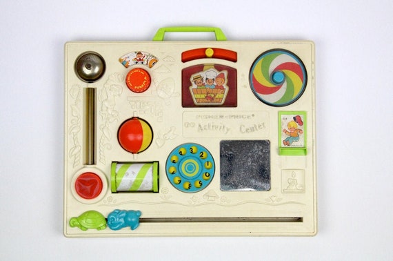 fisher price cot activity centre