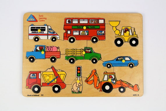 early learning centre wooden bus