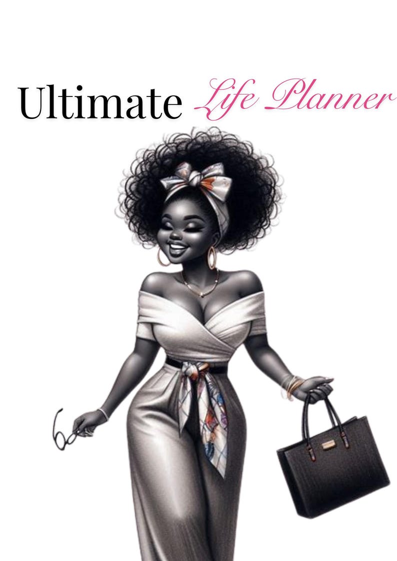 Ultimate Life Goals Planner Printable PDF Download Etsy