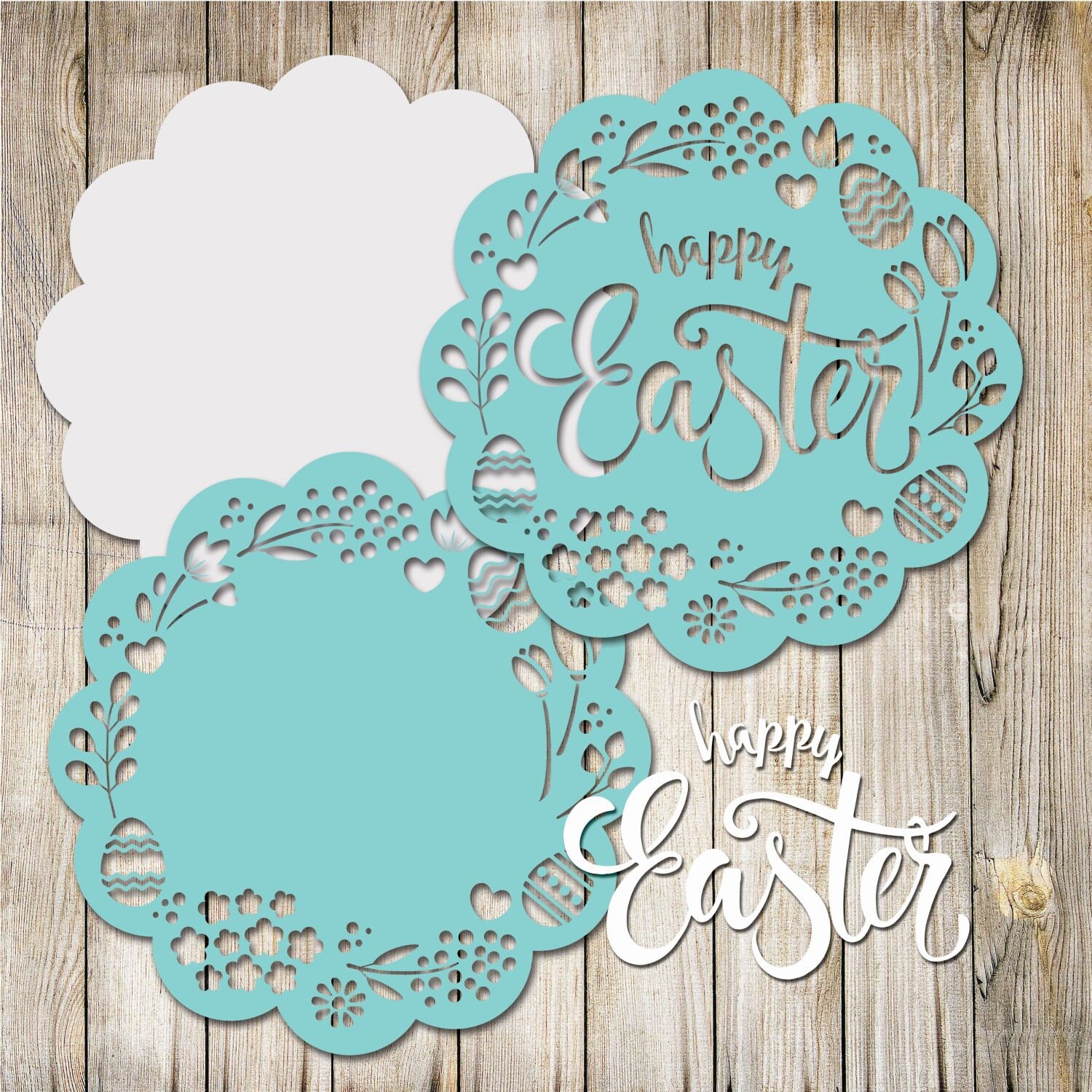 Happy Easter sign SVG Happy Easter laser cut file/ SVG/ DXF/ | Etsy