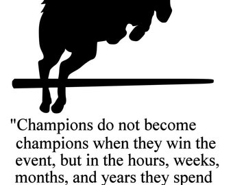 Grand Champion Horse Etsy