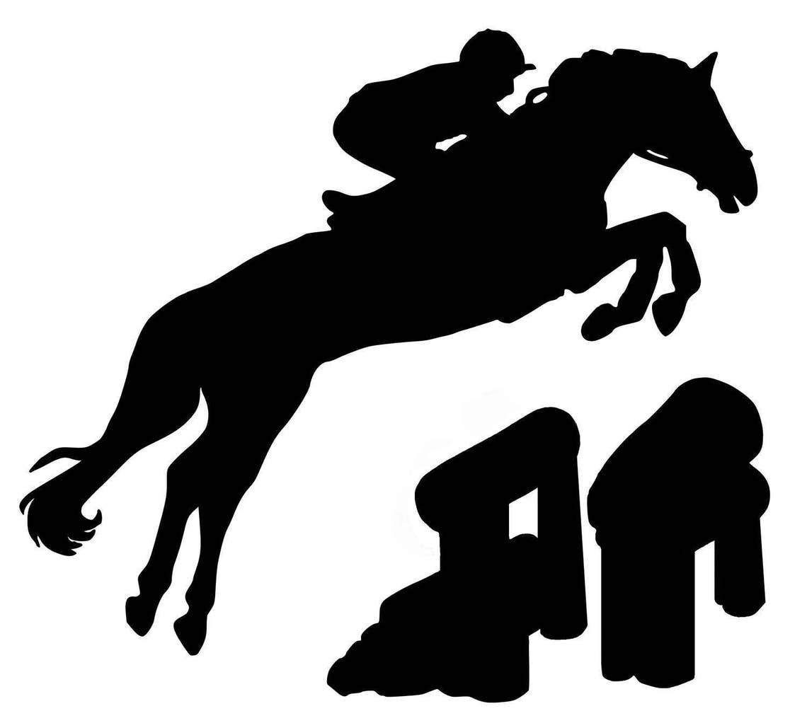 Horse Horse Decal Cross Country 3 Day Event Horse Wall Etsy