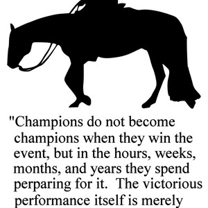 Citation De Cheval Anglais Champions Cheval 2 Chevaux Wall Etsy France