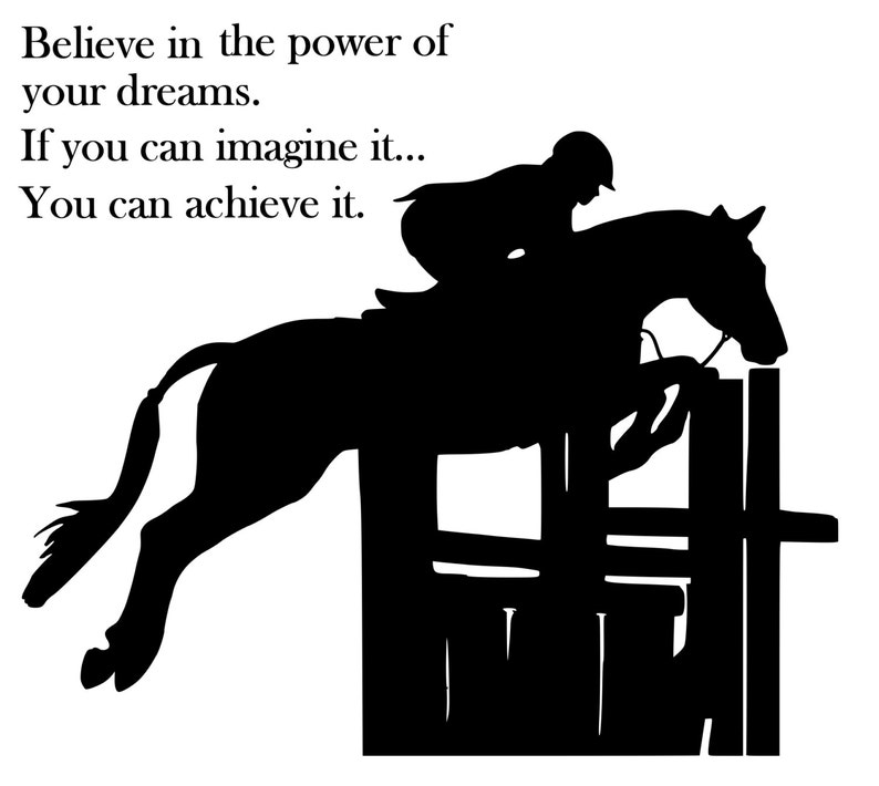 Download Horse Decal Horse Quote Decal Horse Wall Decal Horse | Etsy