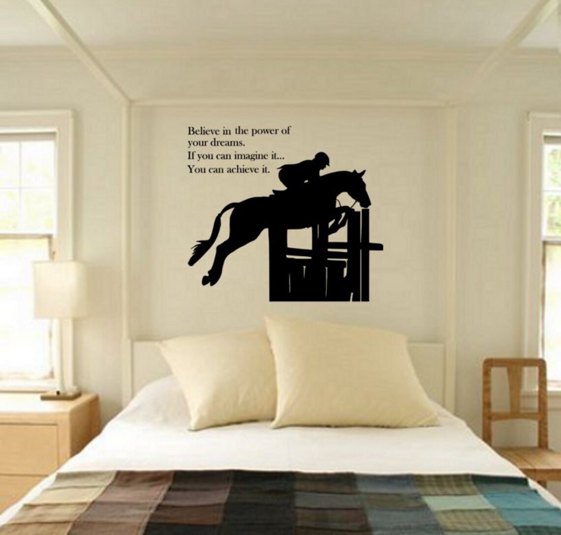 Horse Decal Horse Quote Decal Horse Wall Decal Horse Etsy