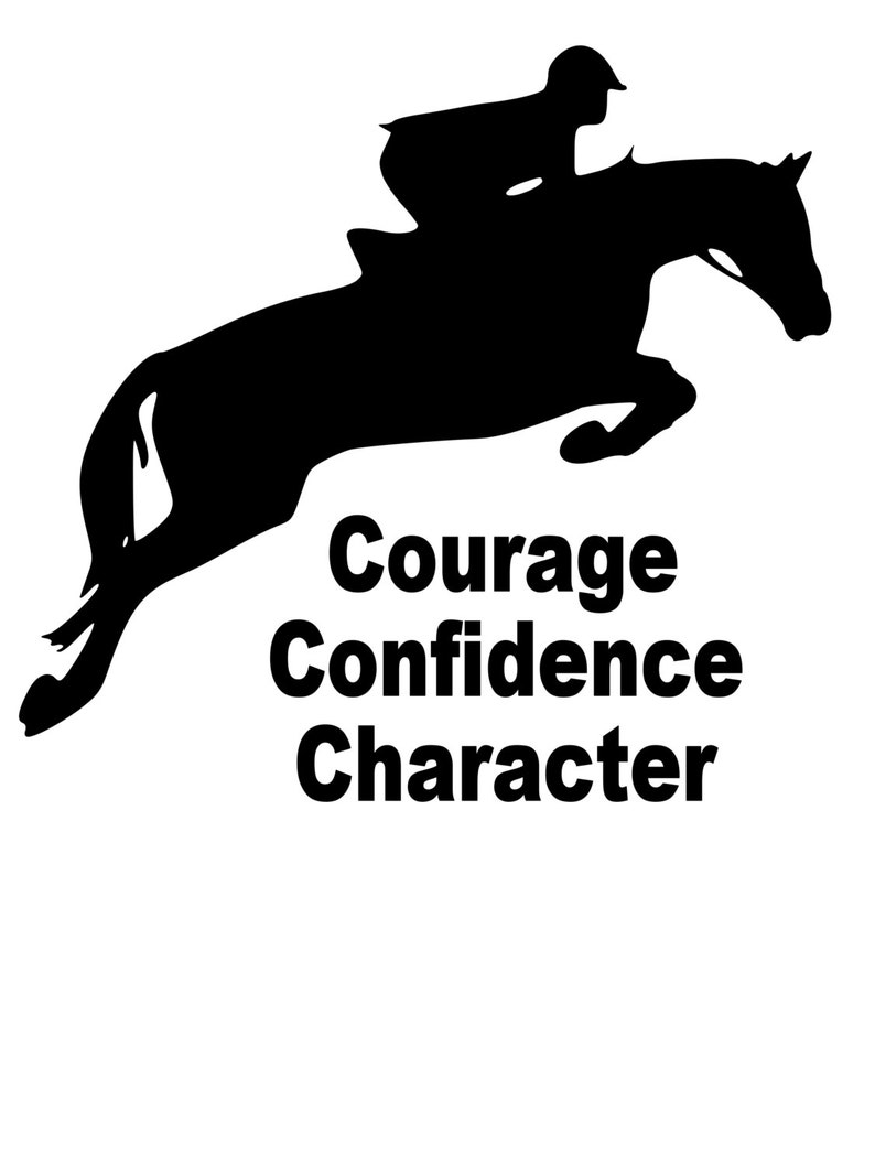 Horsehorse Jumping Quotehorse Quote Wall Decalapprox. 28 X Etsy