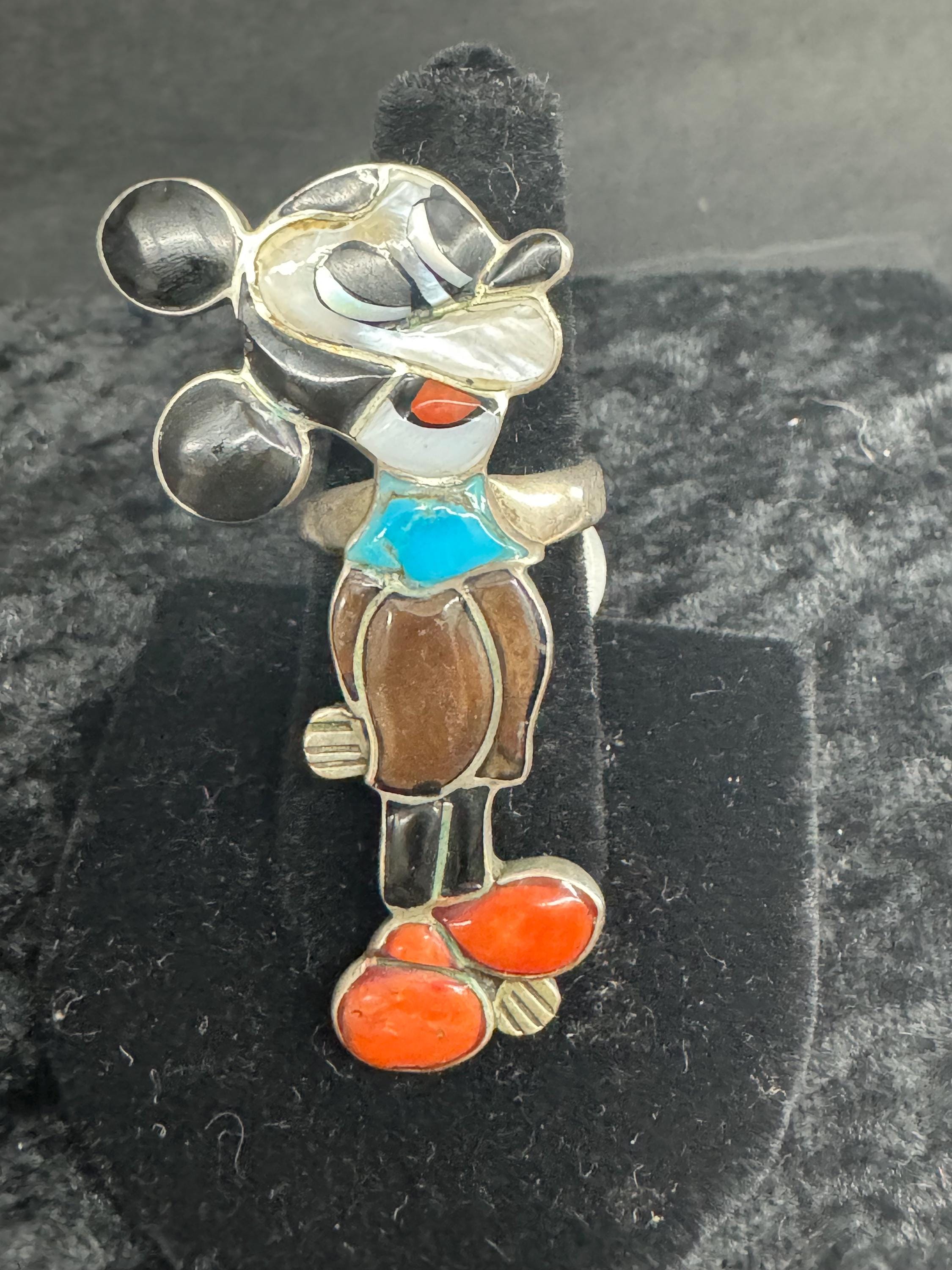 Zuni Mickey Mouse - Etsy Zuni Mickey Mouse - Etsy
