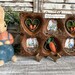 Rustic Grunge Primitive Peter Rabbit Easter Decor/muffin Tin Assemblage ...