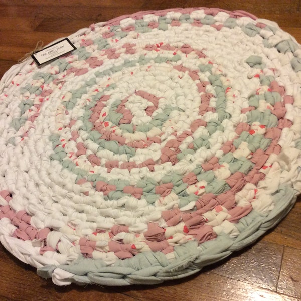 Rag Rug Crochet Etsy