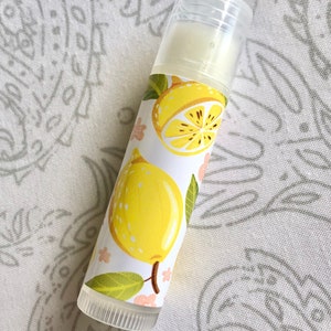 Lemon Lip Balm She Found Her Main Squeeze Bridal Shower Favors Lemon Party Favors Custom Lip Balm Party Favors Lemon Bridal Shower image 6