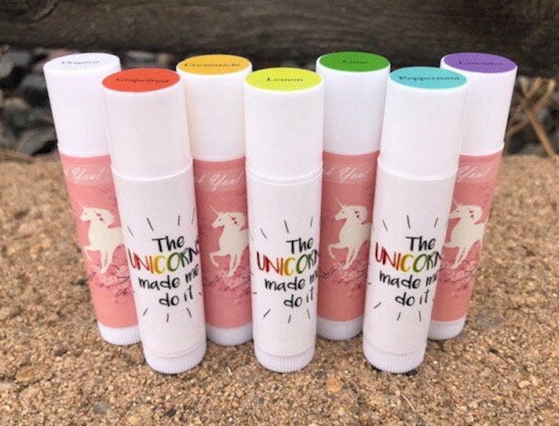 Lip Balm with Essential Oil Flavor Natural Lip Balms with Etsy