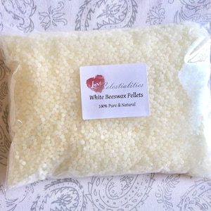 Pure White Beeswax Pellets & Light Yellow Beeswax Triple Filtered Cosmetic Grade 100% Pure Natural Wholesale Bulk FAST FREE SHIPPING image 1