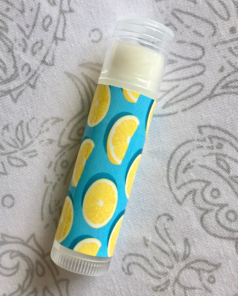 Lemon Lip Balm She Found Her Main Squeeze Bridal Shower Favors Lemon Party Favors Custom Lip Balm Party Favors Lemon Bridal Shower image 7