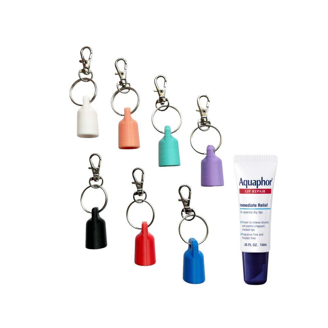 3D Printed Aquaphor Keychain Cap Aquaphor Keychain Cap for Aquaphor Lip