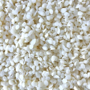 Pure White Beeswax Pellets & Light Yellow Beeswax Triple Filtered Cosmetic Grade 100% Pure Natural Wholesale Bulk FAST FREE SHIPPING image 4