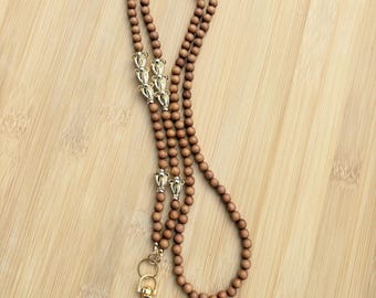 Gold Lanyard ID Badge Holder Crown Flower Australia Sandalwood