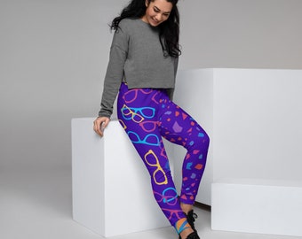 Candy gecoate ingelijste broek