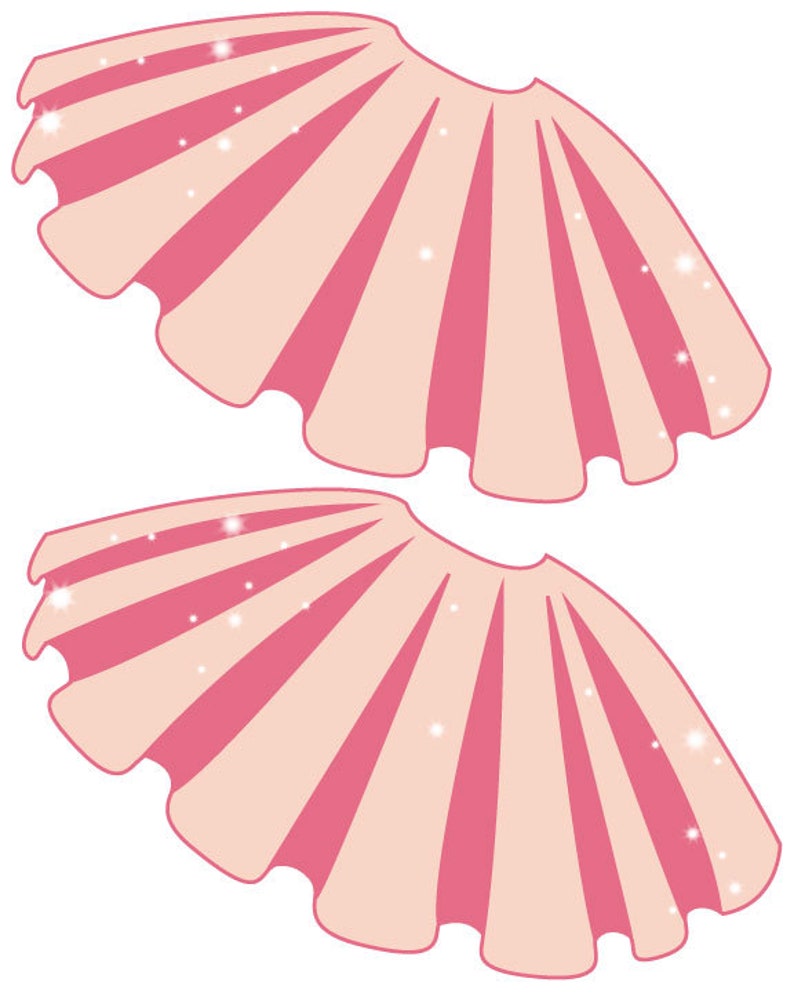 Pin the Tutu on the Ballerina Game INSTANT DOWNLOAD Jpeg Files | Etsy
