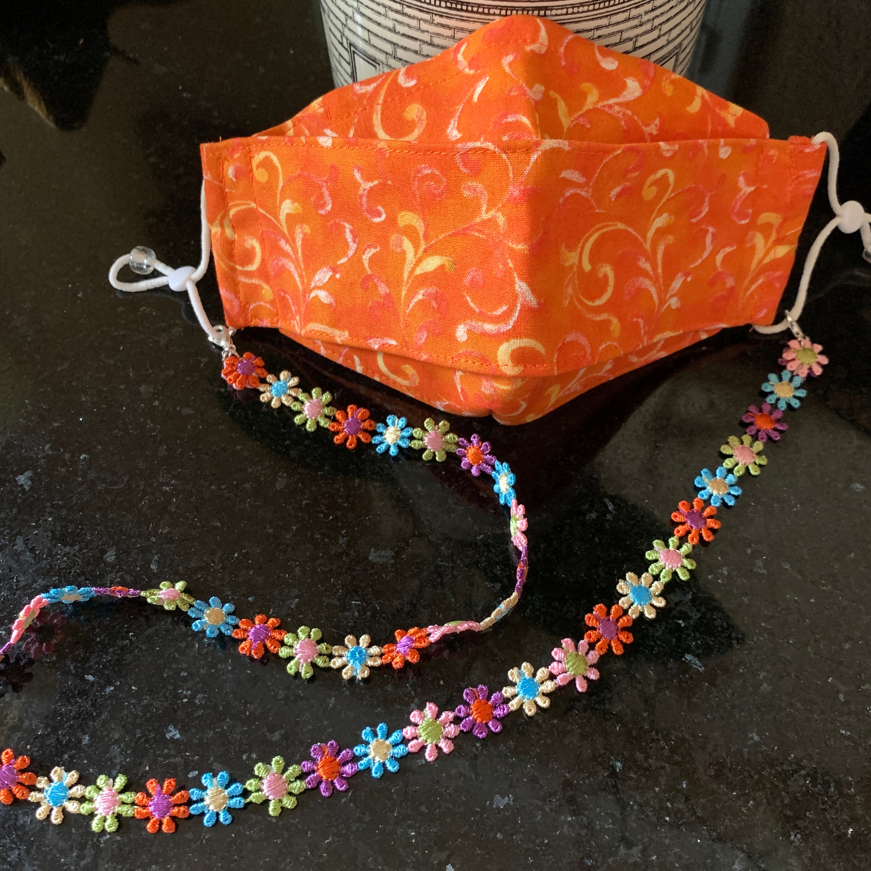 Beaded FACE MASK LANYARD Mask holder face mask lanyard Etsy