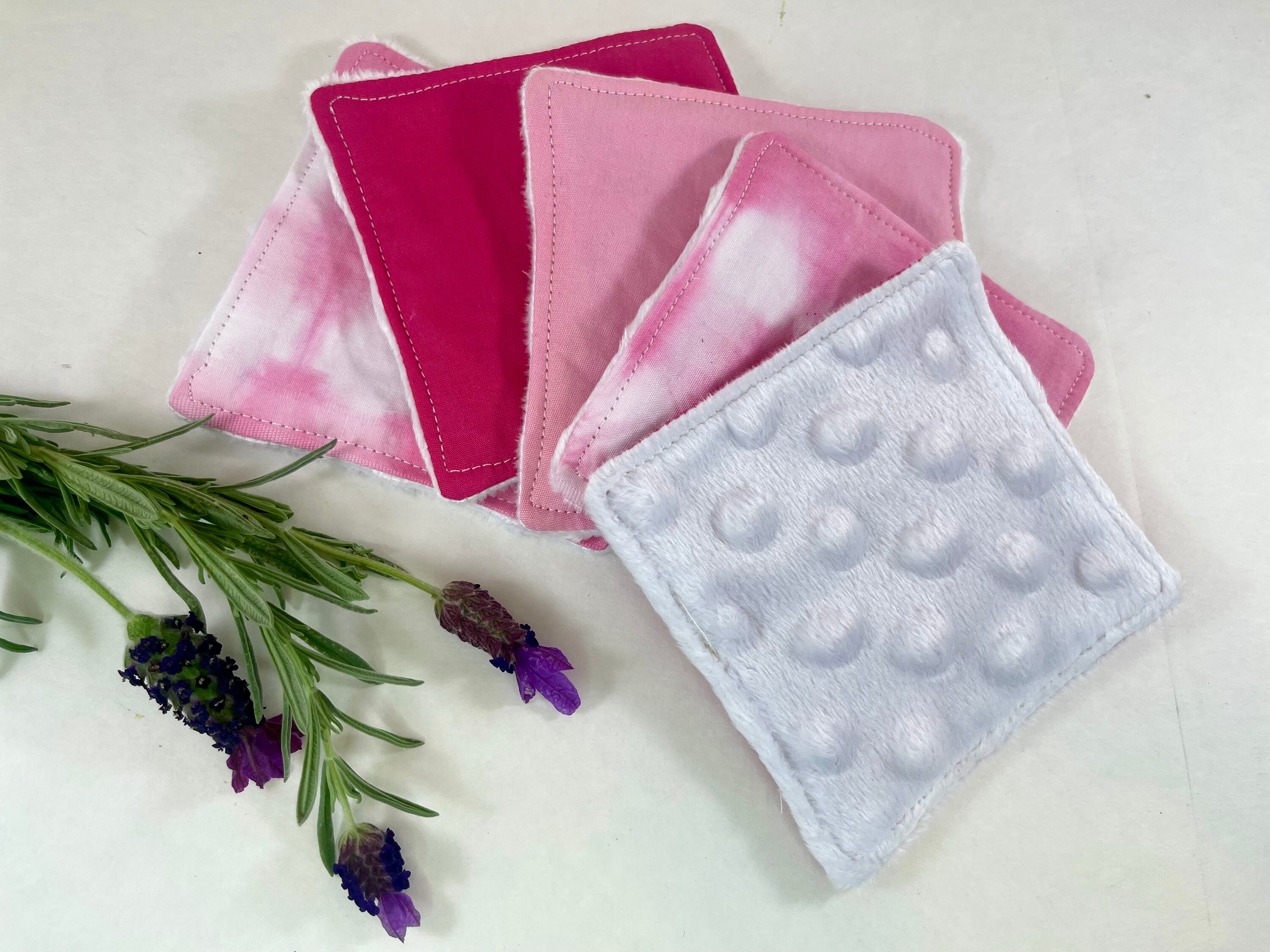 Reusable Face Pads with Wash Bag Zero Waste Makeup Eco Etsy