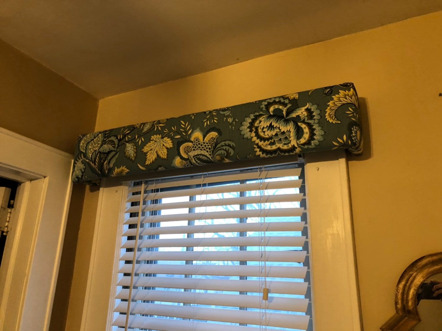 Fabric Cornice Board Valance Using Customer's Own Fabric. Etsy