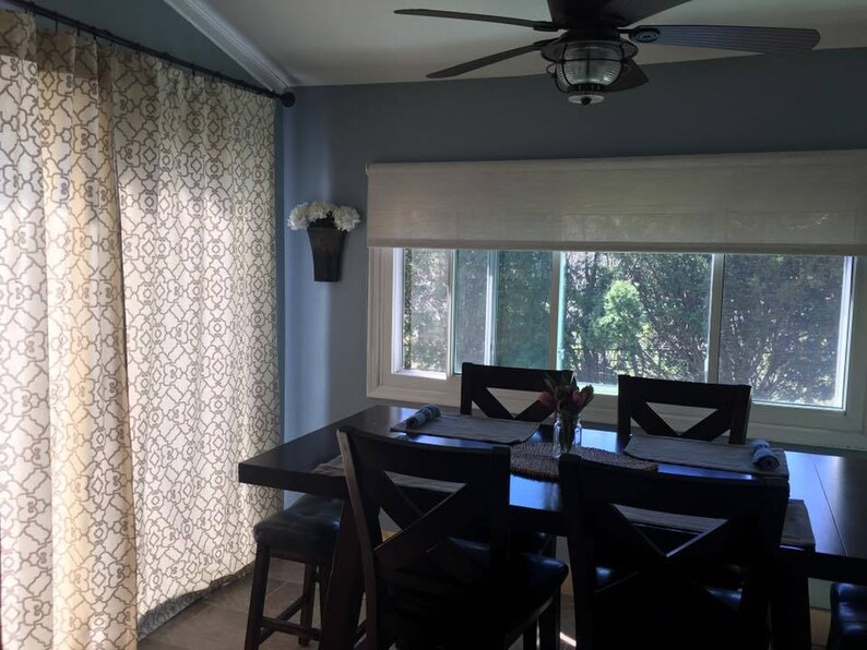 Blackout Roman Shades Custom Window Treatments Inside or Etsy