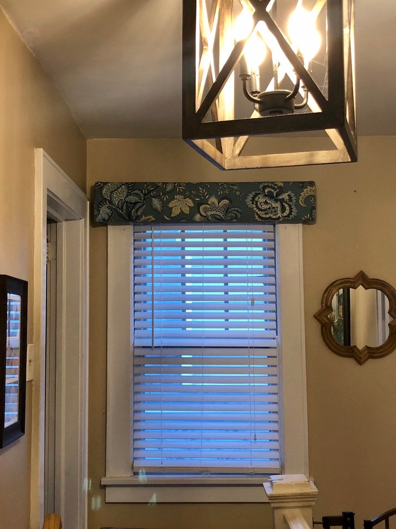 Fabric Cornice Board Valance Using Customer's Own Fabric. Etsy